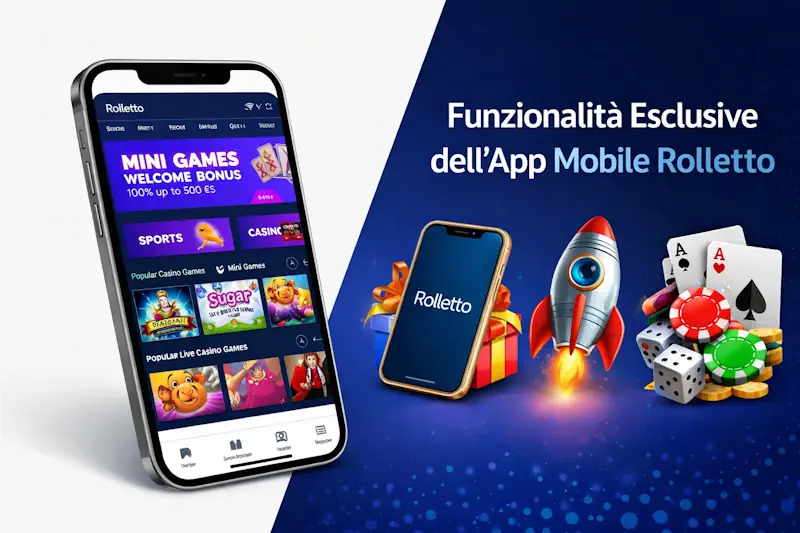 Funzionalità Esclusive dell'App Mobile Rolletto