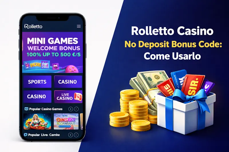 Rolletto Casino No Deposit Bonus Code: Come Usarlo